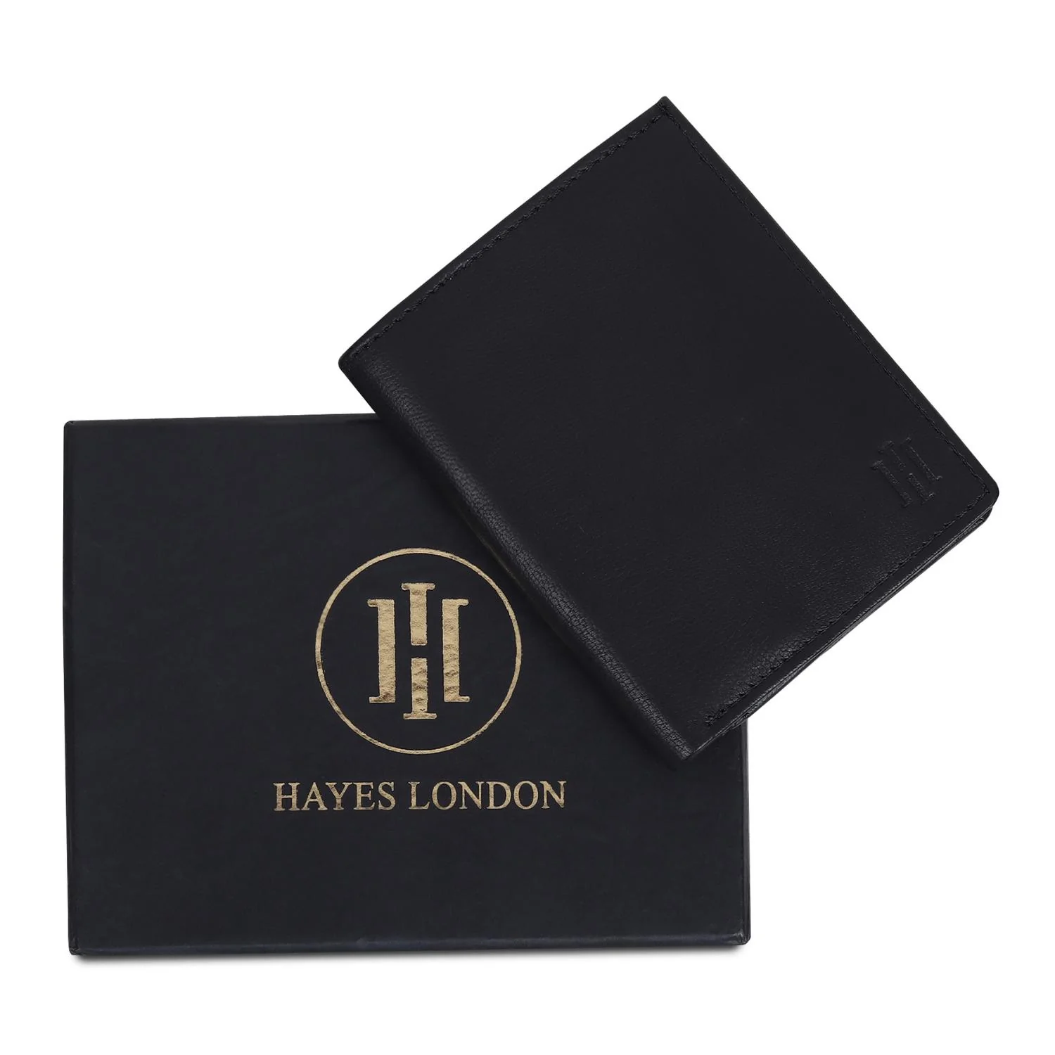 Black Genuine Leather Card Holder/Wallet For Men - RFID Blocking, Slim Formal/Casual Card Holder/Wallet With 11 Compartments - Image 12