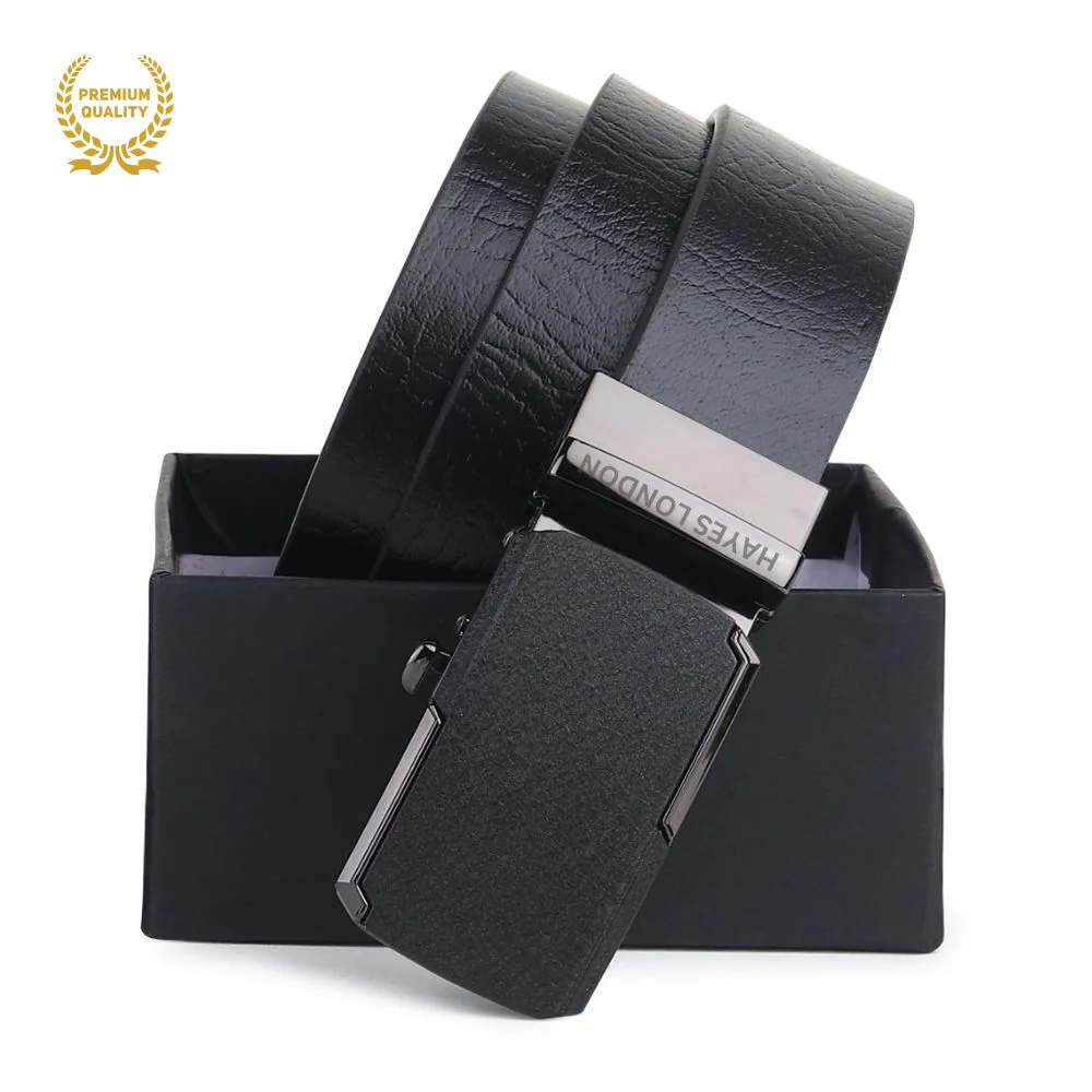 Armour Auto-Lock No-Hole Genuine Leather Belt for Men – Micro-adjustable Reversible Black & Brown Belt for Formal & Casual Wear - Image 7