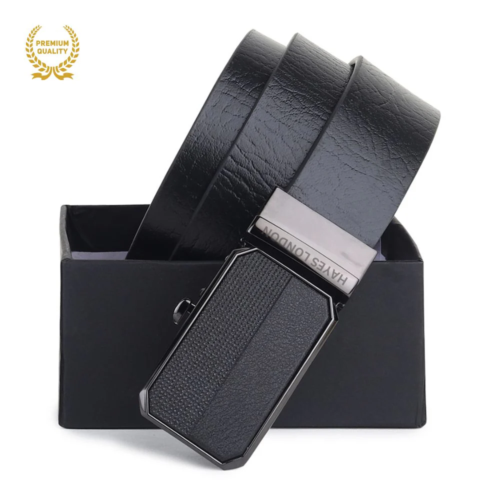 Asgard Auto-Lock No-Hole Genuine Leather Belt for Men – Micro-adjustable Reversible Black & Brown Belt for Formal & Casual Wear - Image 7