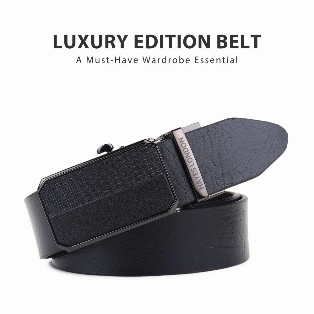 Asgard Auto-Lock No-Hole Genuine Leather Belt for Men – Micro-adjustable Reversible Black & Brown Belt for Formal & Casual Wear - Image 9