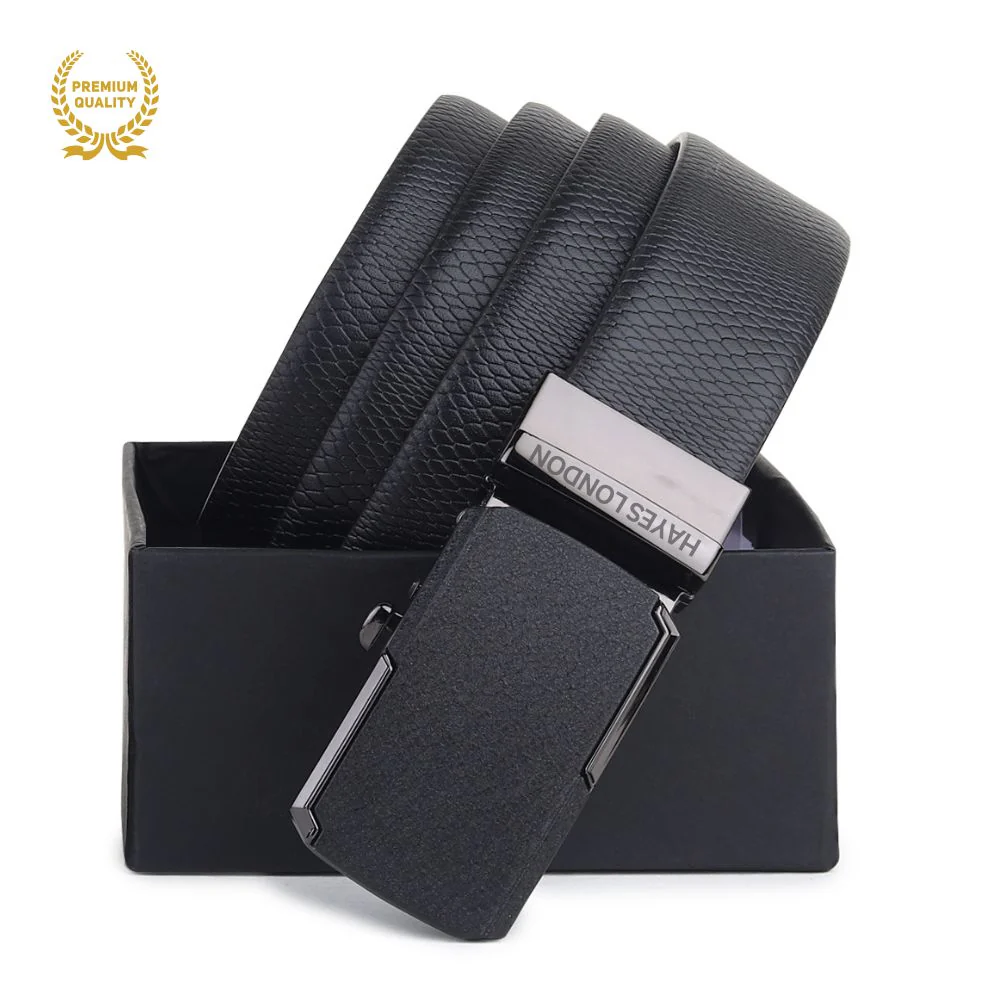 Armour Auto-Lock No-Hole Italian Leather Belt for Men – Micro-adjustable Reversible Black & Brown Belt for Formal & Casual Wear - Image 7