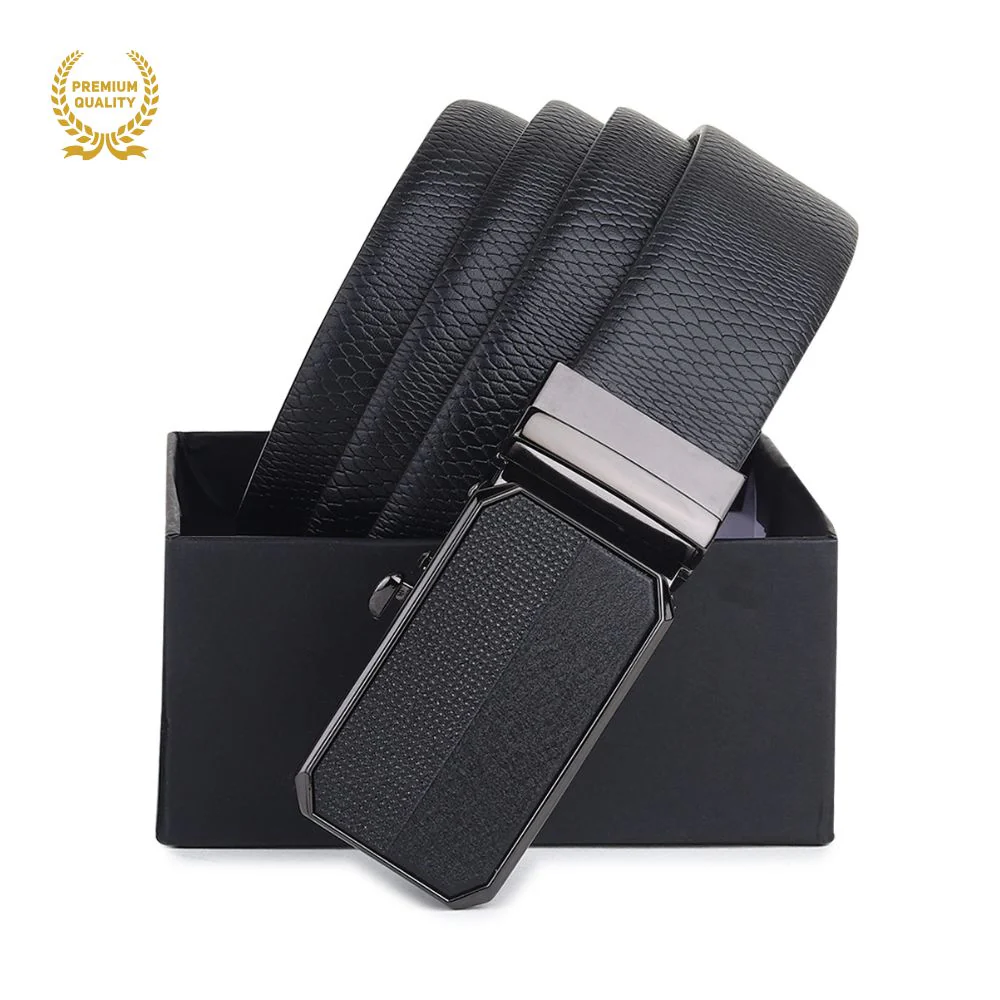 Asgard Auto-Lock No-Hole Italian Leather Belt for Men – Micro-adjustable Reversible Black & Brown Belt for Formal & Casual Wear - Image 7