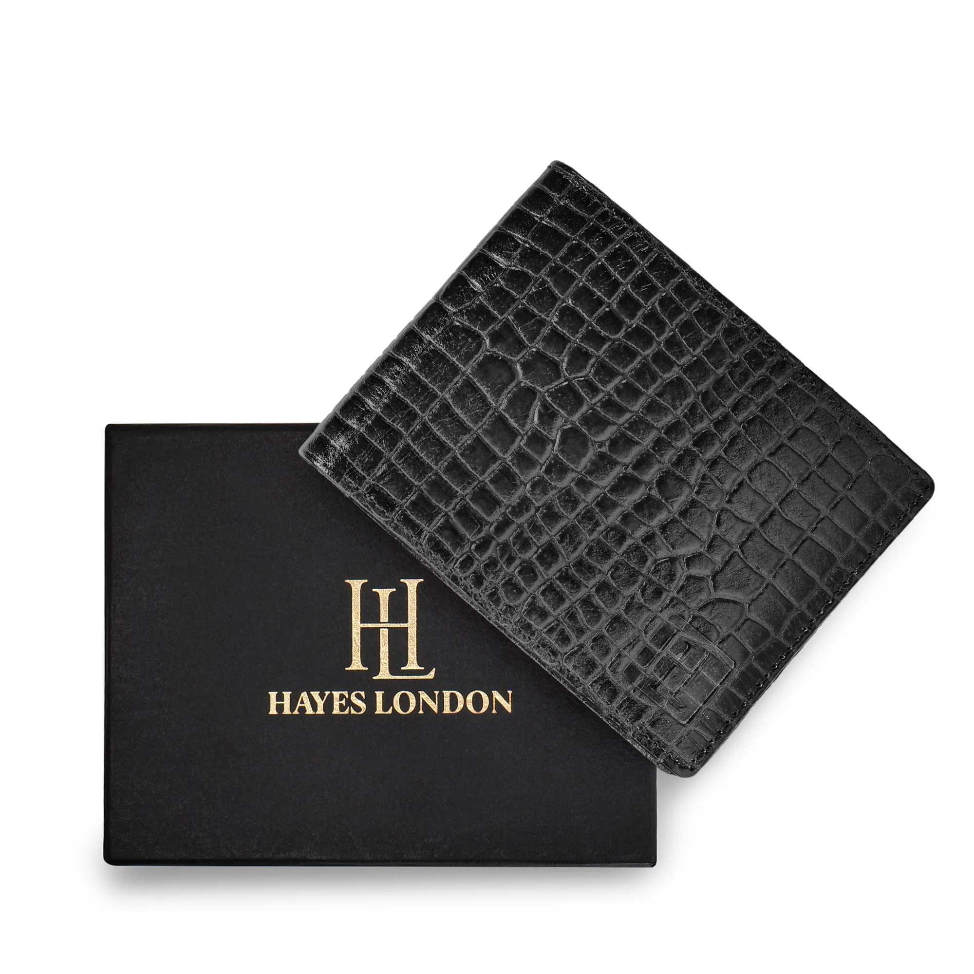 The Gator Black Genuine Leather Wallet for Men – RFID Blocking, Original Bifold Wallet with 8 Compartments - Image 12